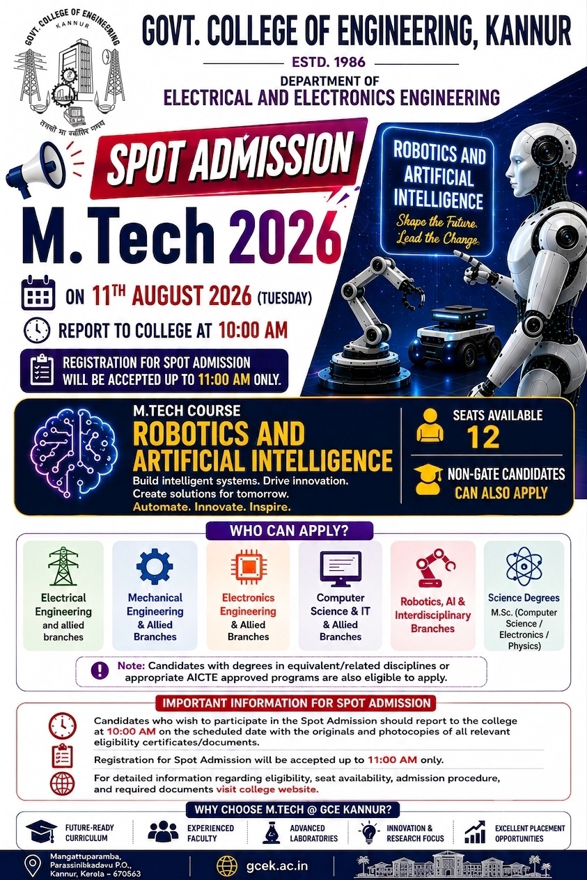 Admission Notice